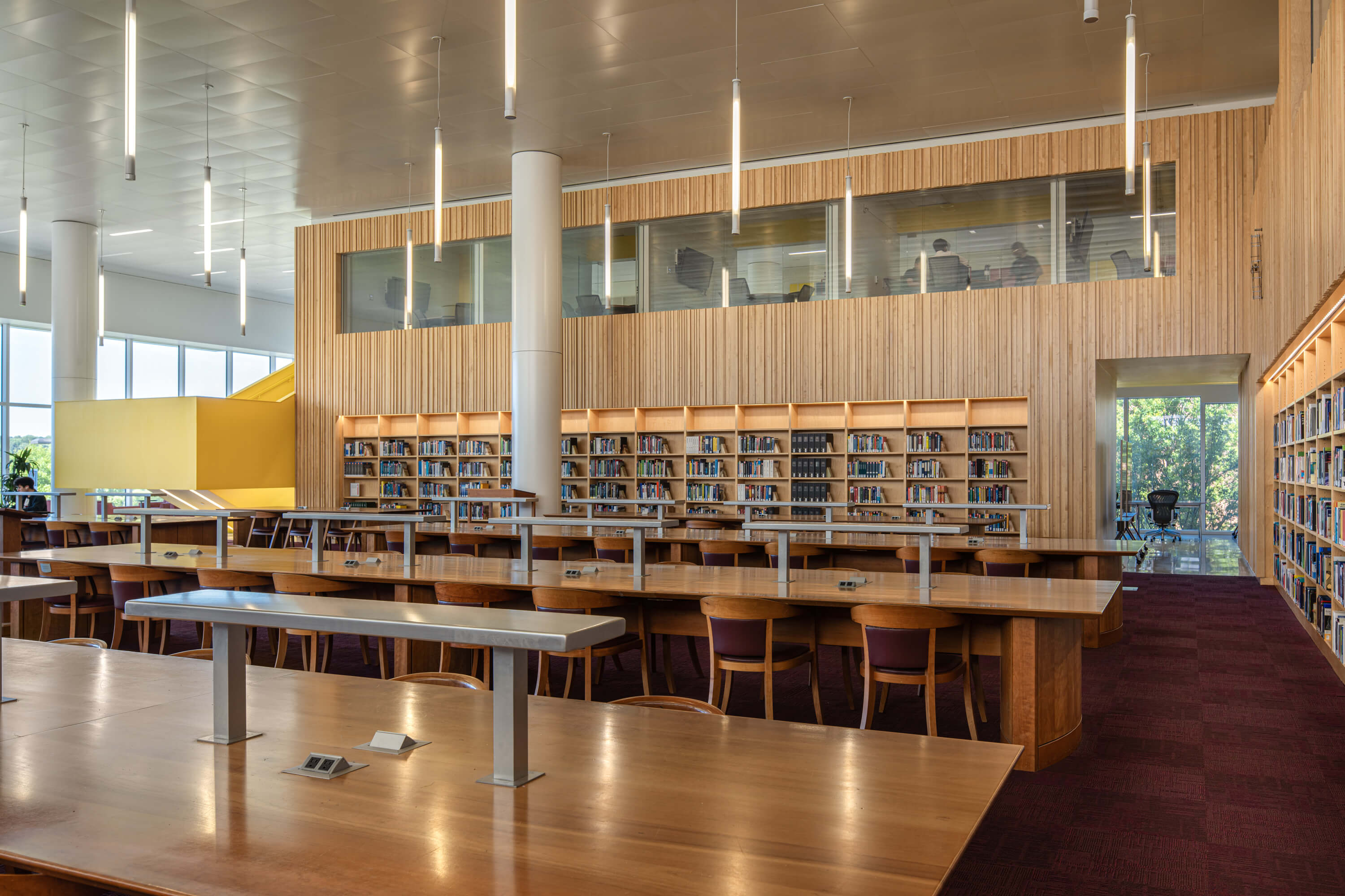 James B Hunt Jr Library | Raleigh, NC | Interior Photography