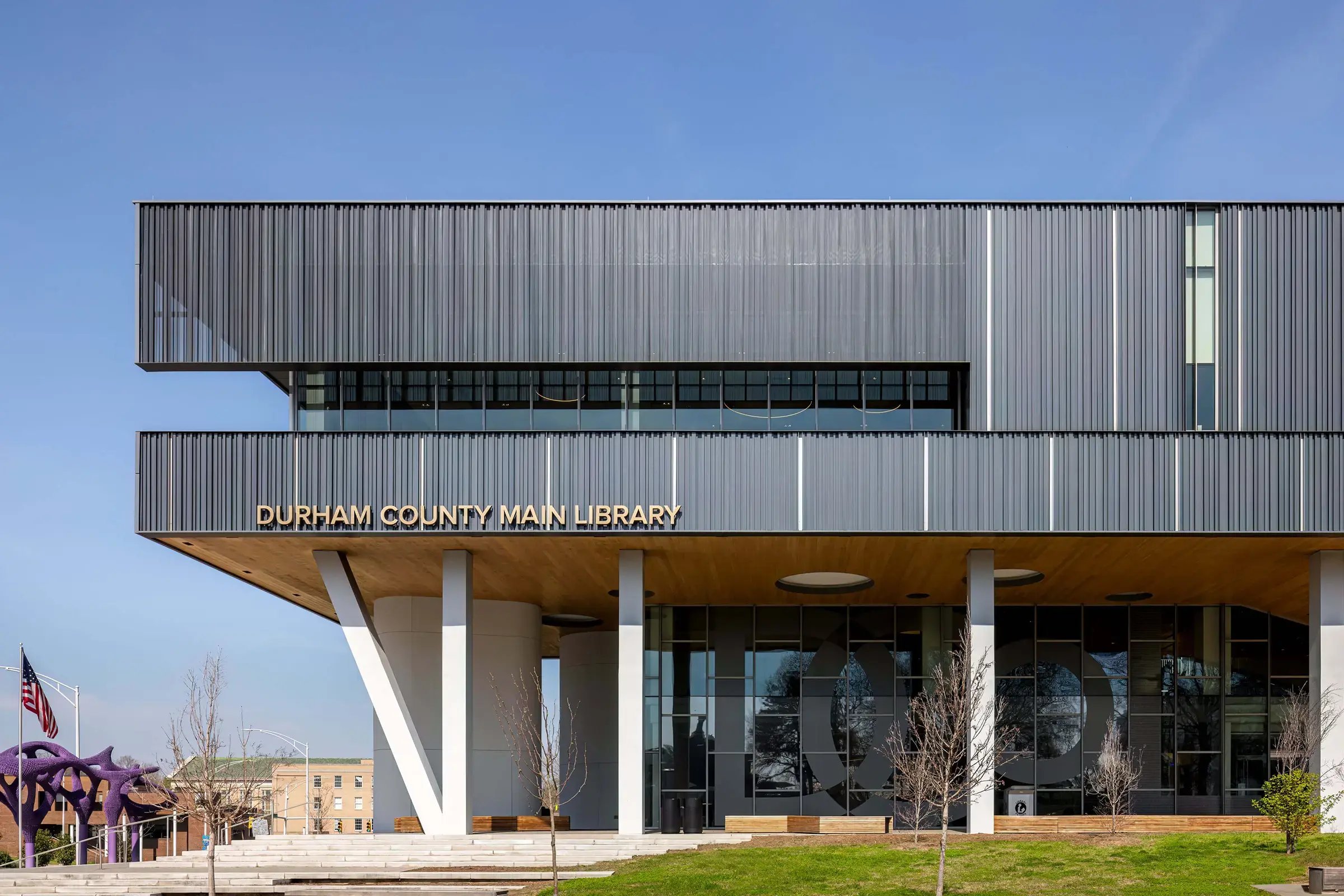 Durham Main Library | Durham, NC | Architectural Photography
