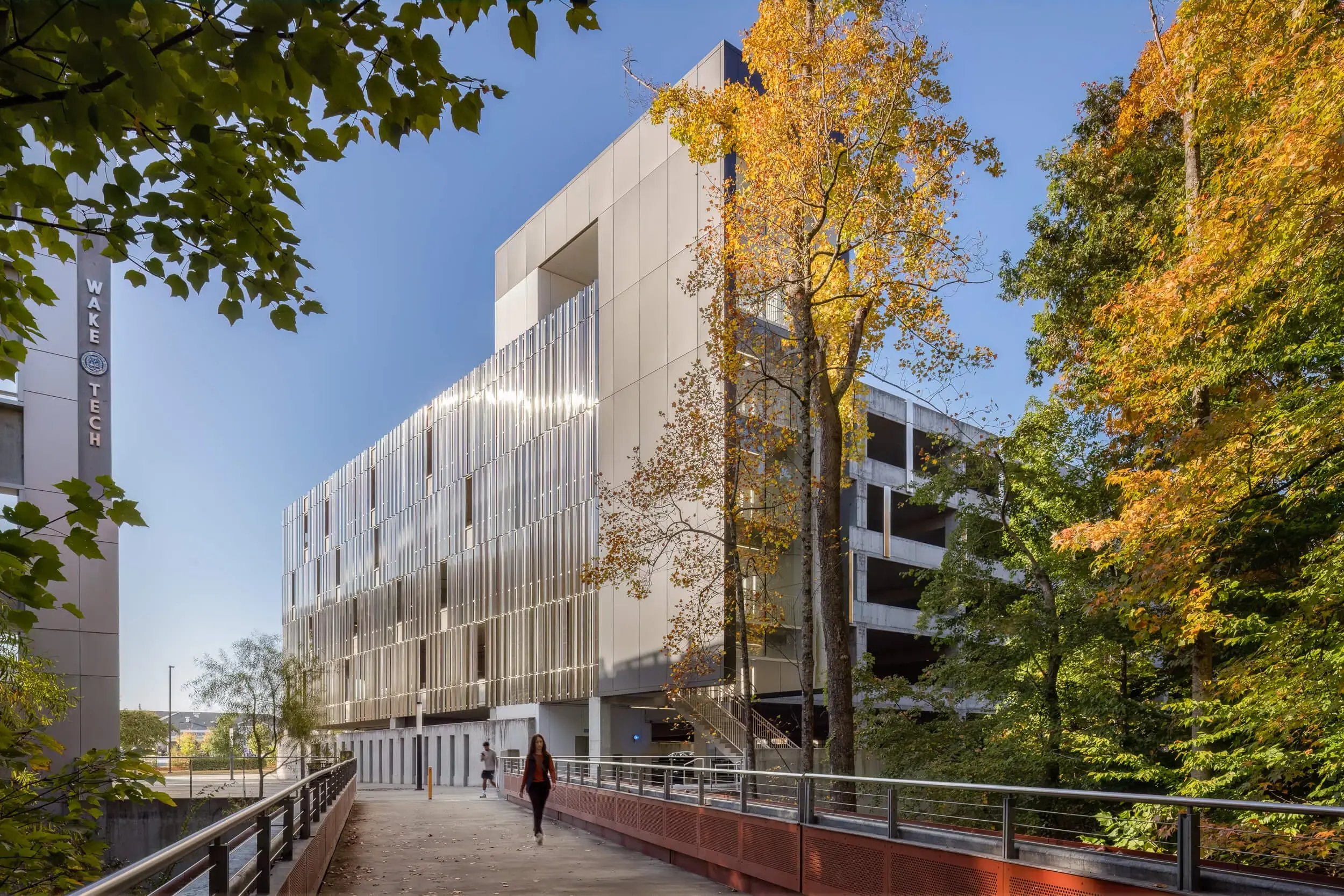 Wake Tech Parking Deck 2 | Raleigh, NC | Architectural Photography
